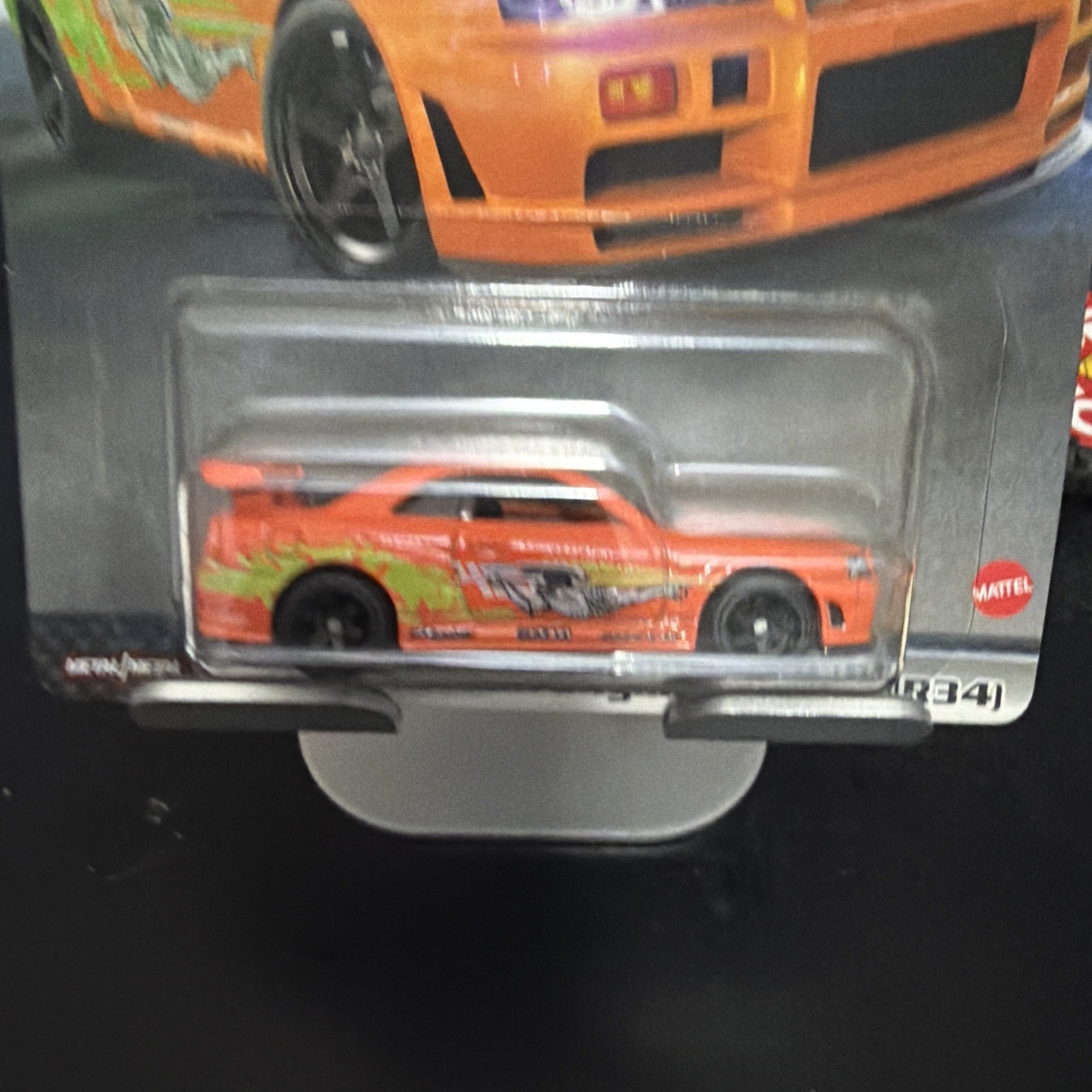2022 Hot Wheels Fast & Furious Orange NISSAN SKYLINE GT-R (BNR34) #HKD21 New