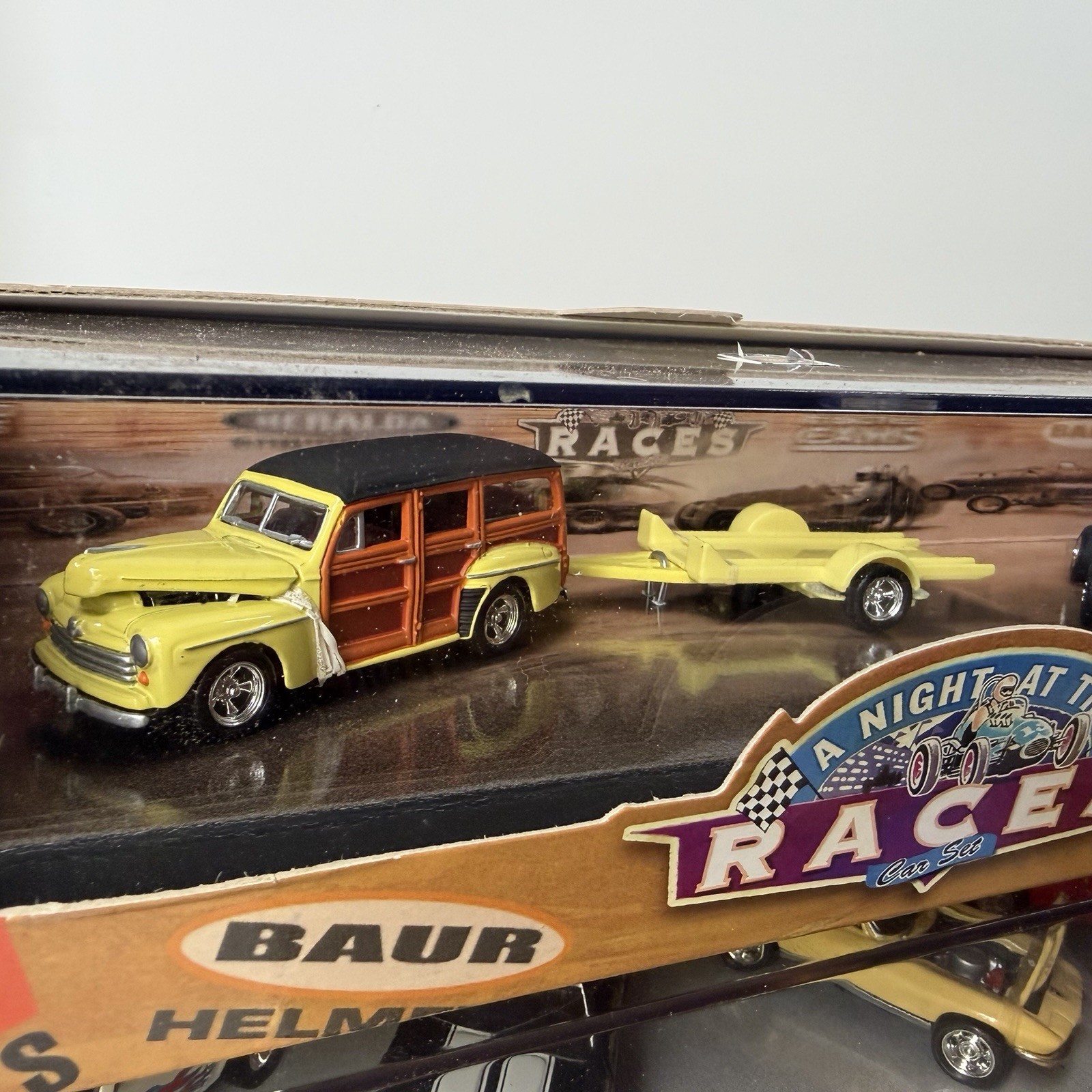 Lot (4) Hot Wheels Collectibles Sets Hard Rock Camaro Muscle Rodding Night Races