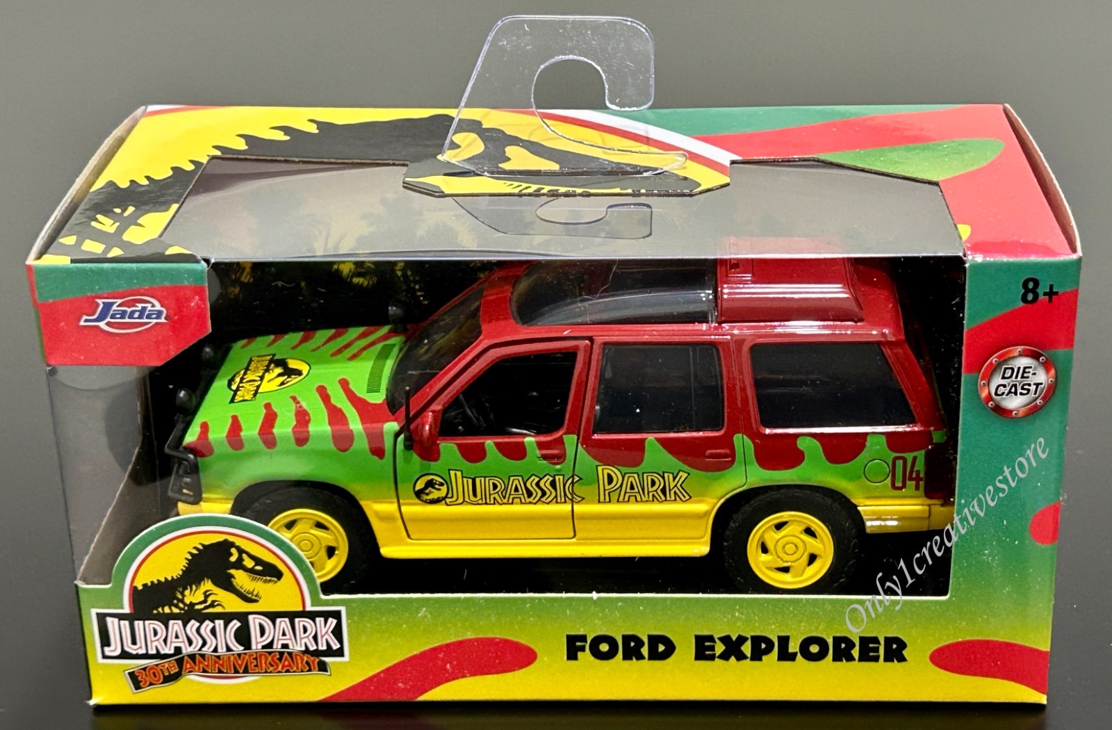 Jada Jurassic Park 1993 Ford Explorer 1:32