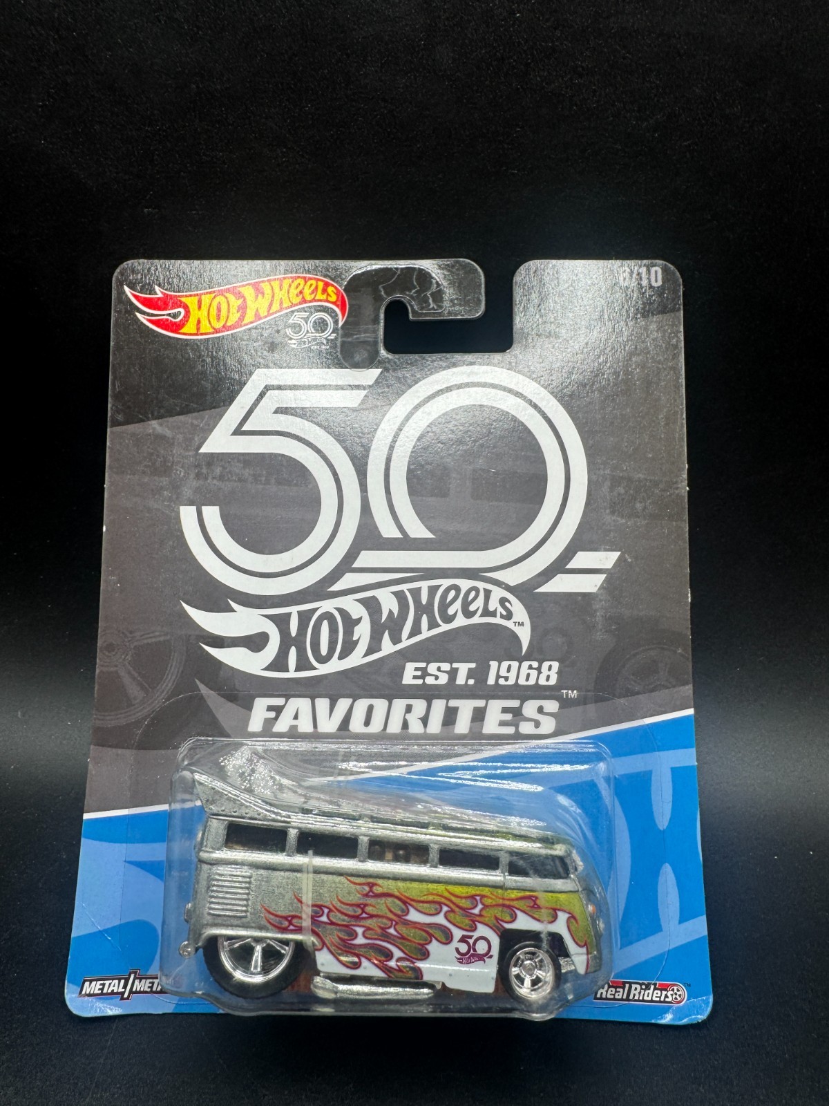 Hot Wheels 50th Anniversary Favorites VW Volkswagen T1 Drag Bus V4