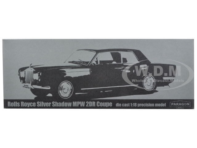 1968 ROLLS ROYCE SILVER SHADOW BRONZE 1/18 DIECAST MODEL CAR BY PARAGON 98205