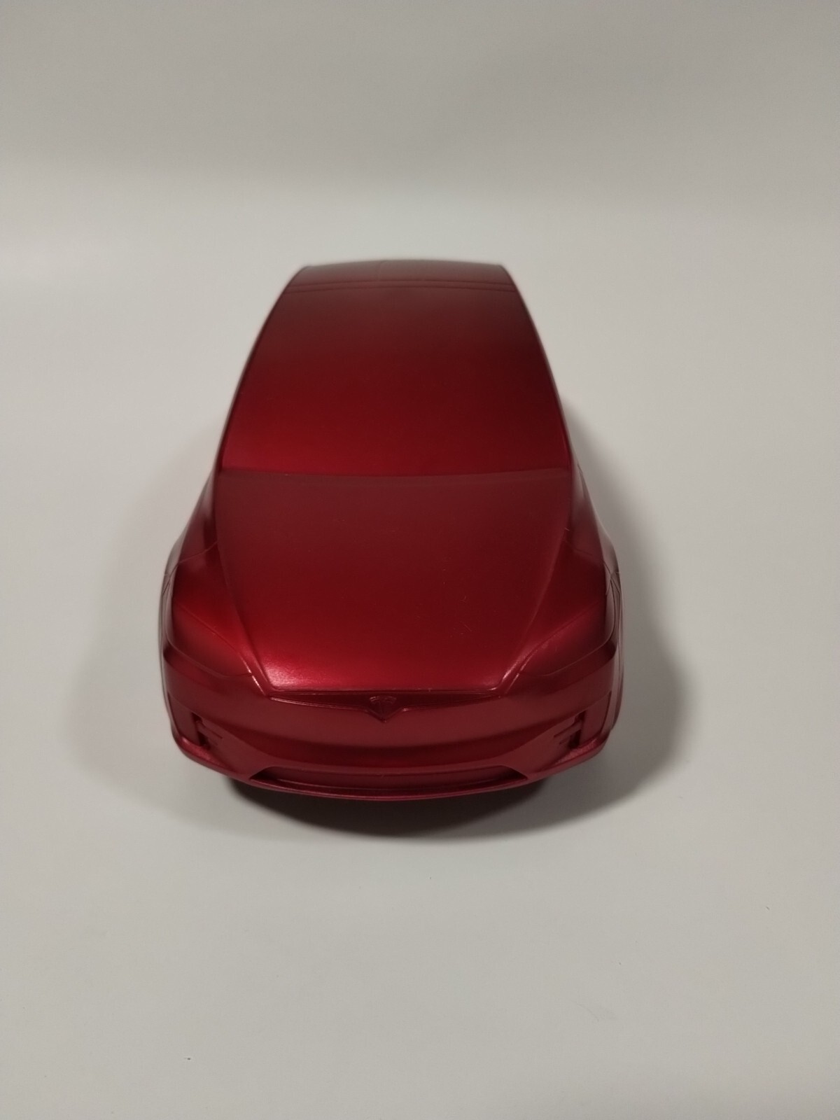 Tesla Model X Plastic Injection Molded Model Elon Musk Gigafactory Red Rare