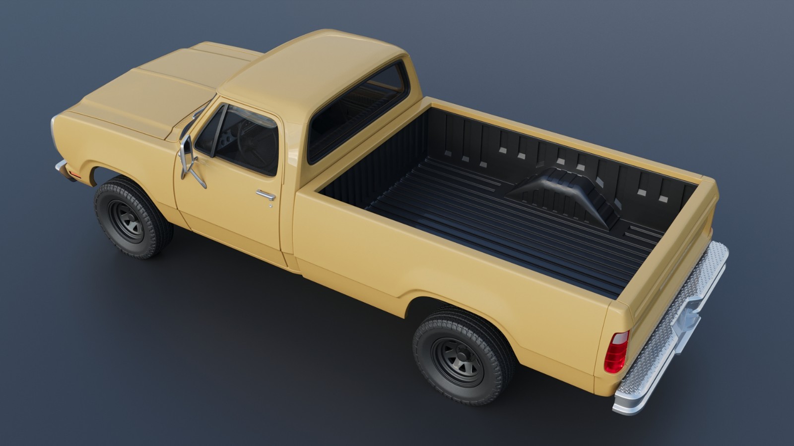3d printed Dodge Power Wagon W150 1979 model car collectible replica