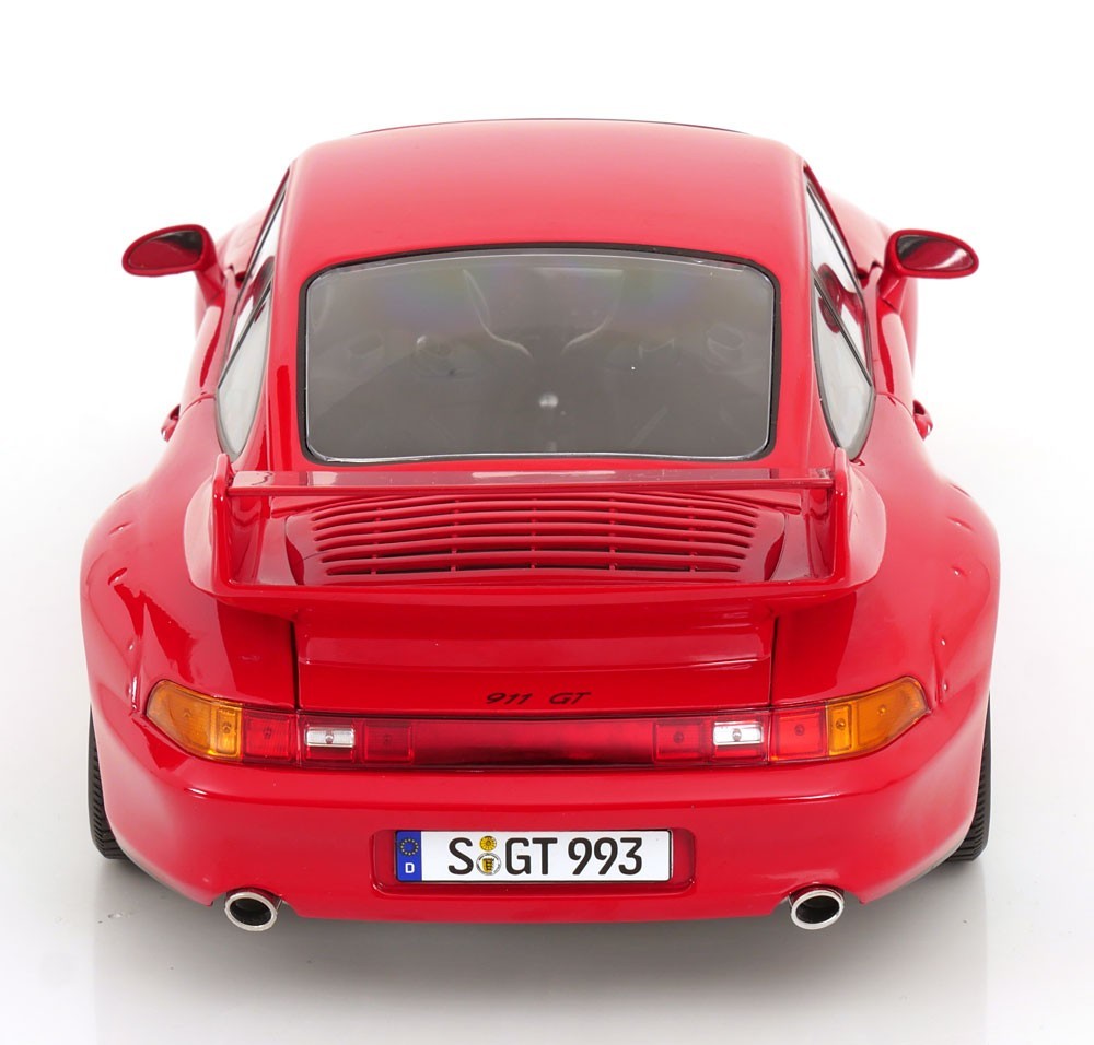 KK SCALE MODELS Porsche 911 (993) GT2 Speedline rims 1996 Red 1/12 Scale New!