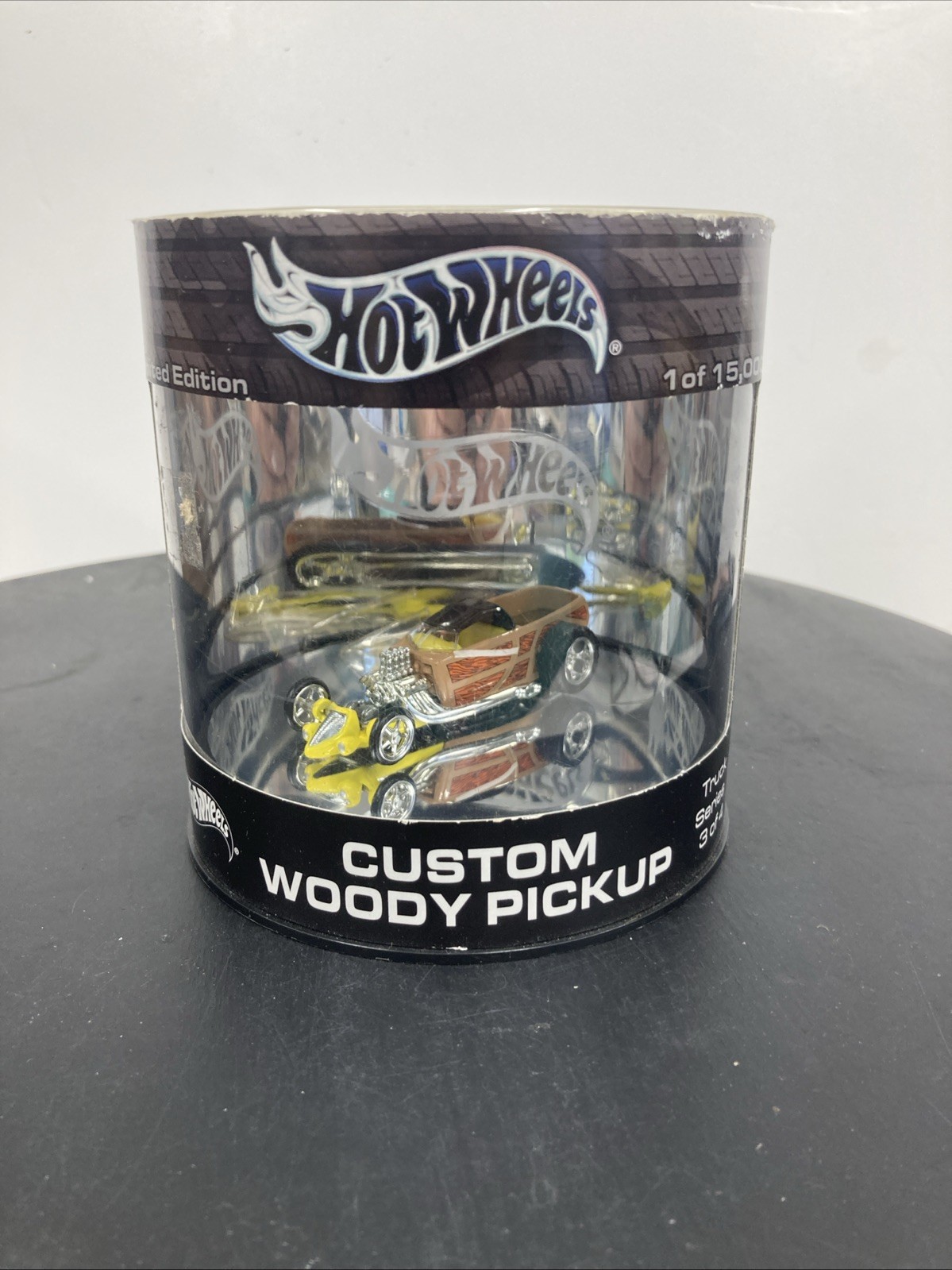 Hot Wheels Oil Can Hot Rod Series 3 of 4 Custom Woody Pickup Mattel 2003 B25