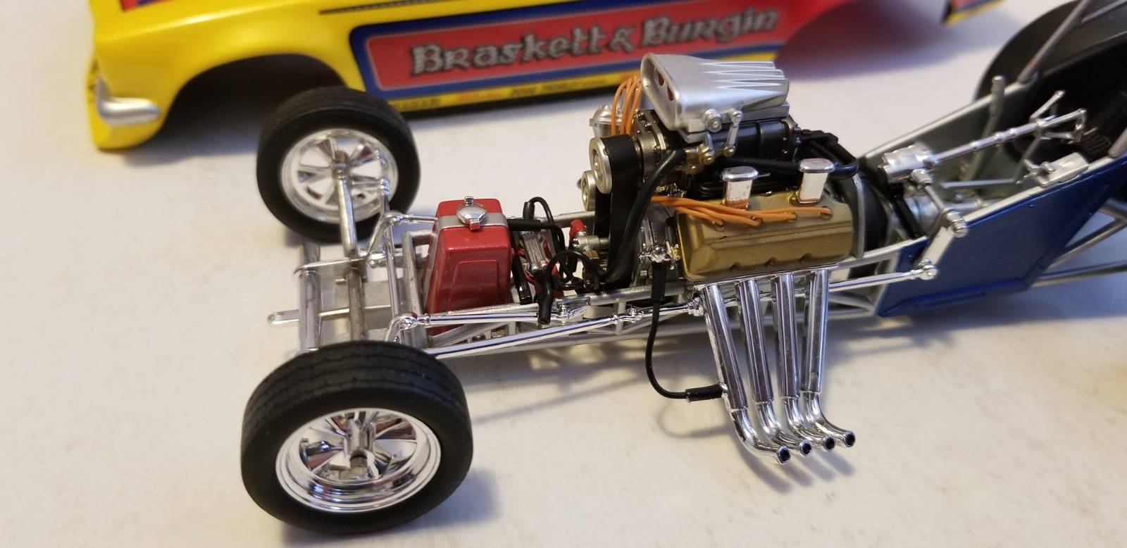 The Floppers Nitro Funny Car Braskett & Burgin #588 Of 1500 1/24 By 1320