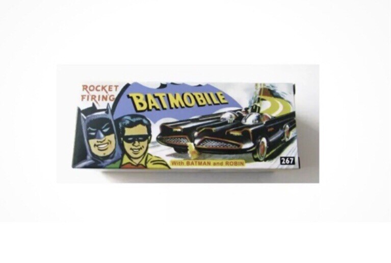 Corgi Model Club Batmobile 2024 Reissue No 267 Matt Black Exclusive Edition