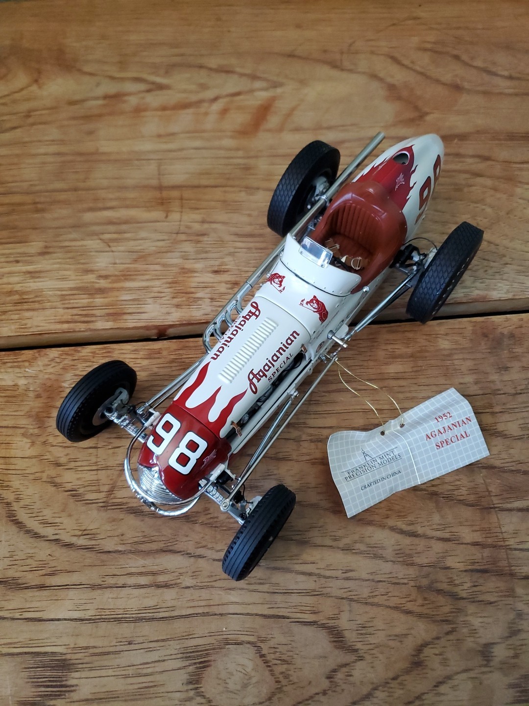 Franklin Mint 1/16 Diecast The Agajanian Special #98 w/ Accessories