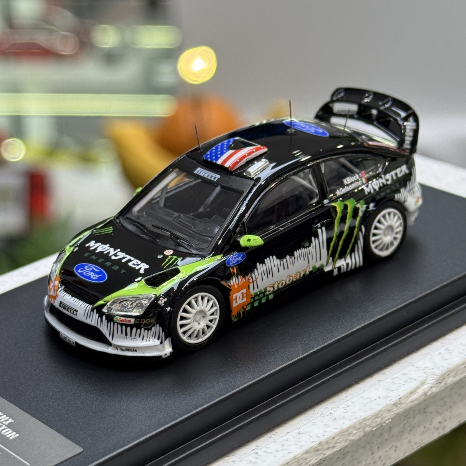 Majorette 1:64 Focus ST “Monster Energy” Alloy Die-Cast Model Car