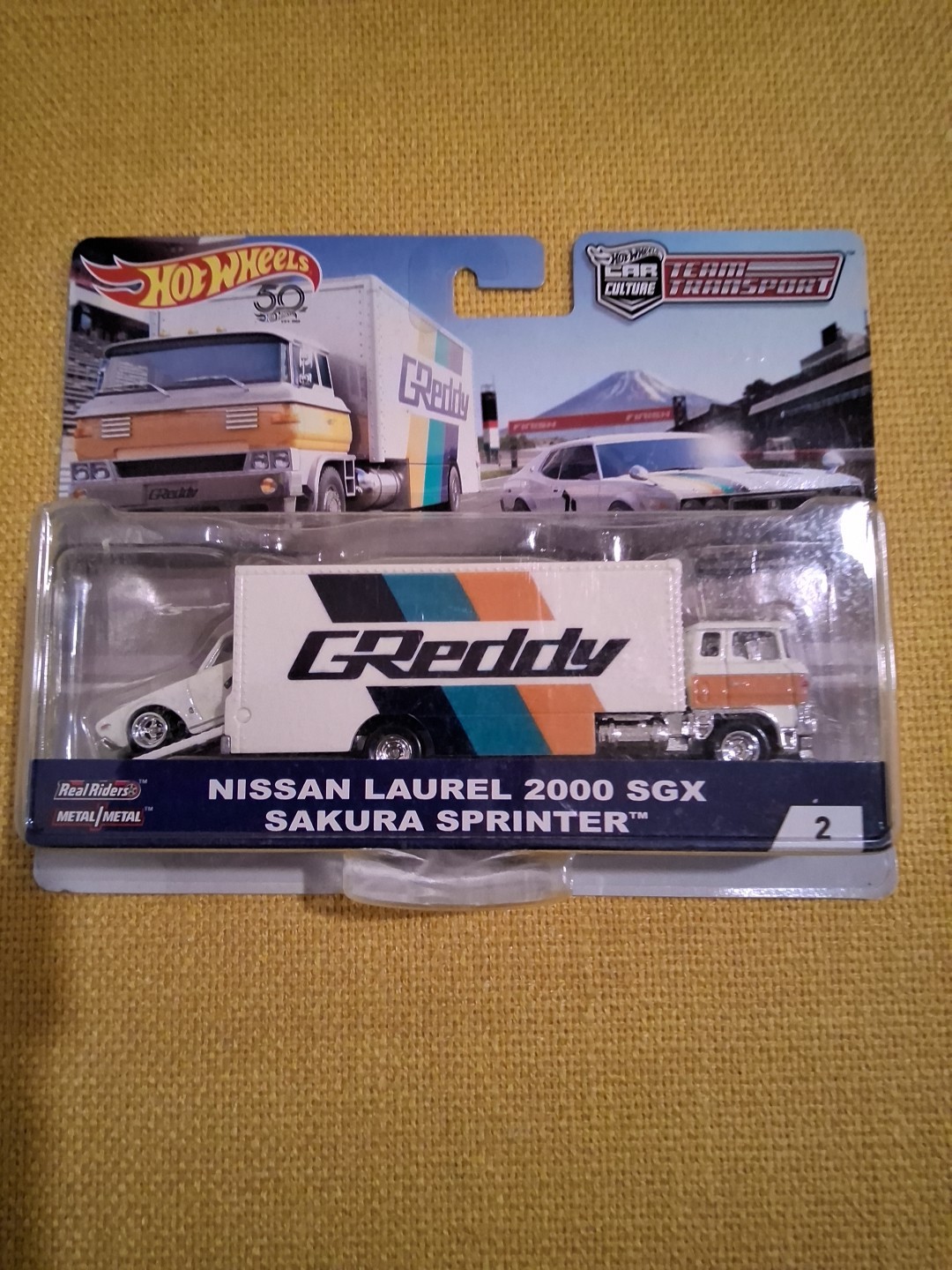 Hot Wheels Team Transport NISSAN LAUREL 2000 SGX SAKURA SPRINTER 🔥02