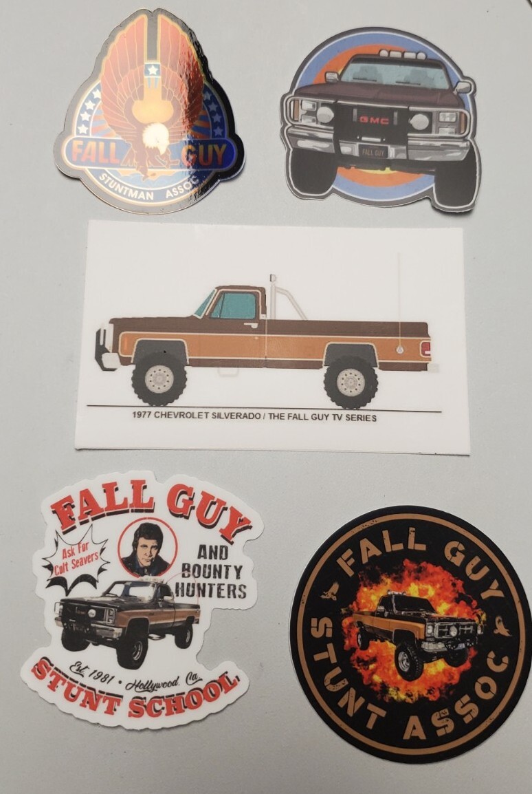 FALL GUY STICKERS VARIETY PACK (5)