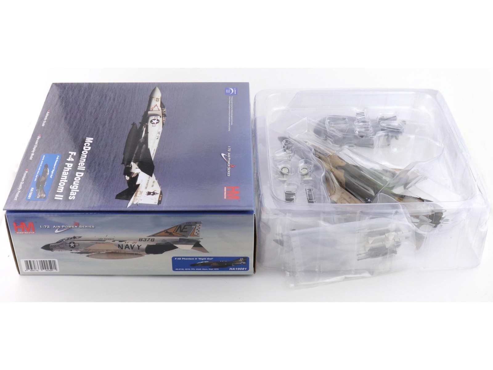 MCDONNELL DOUGLAS F-4D PHANTOM II “NIGHT OWL” 1/72 MODEL BY HOBBY MASTER HA19081