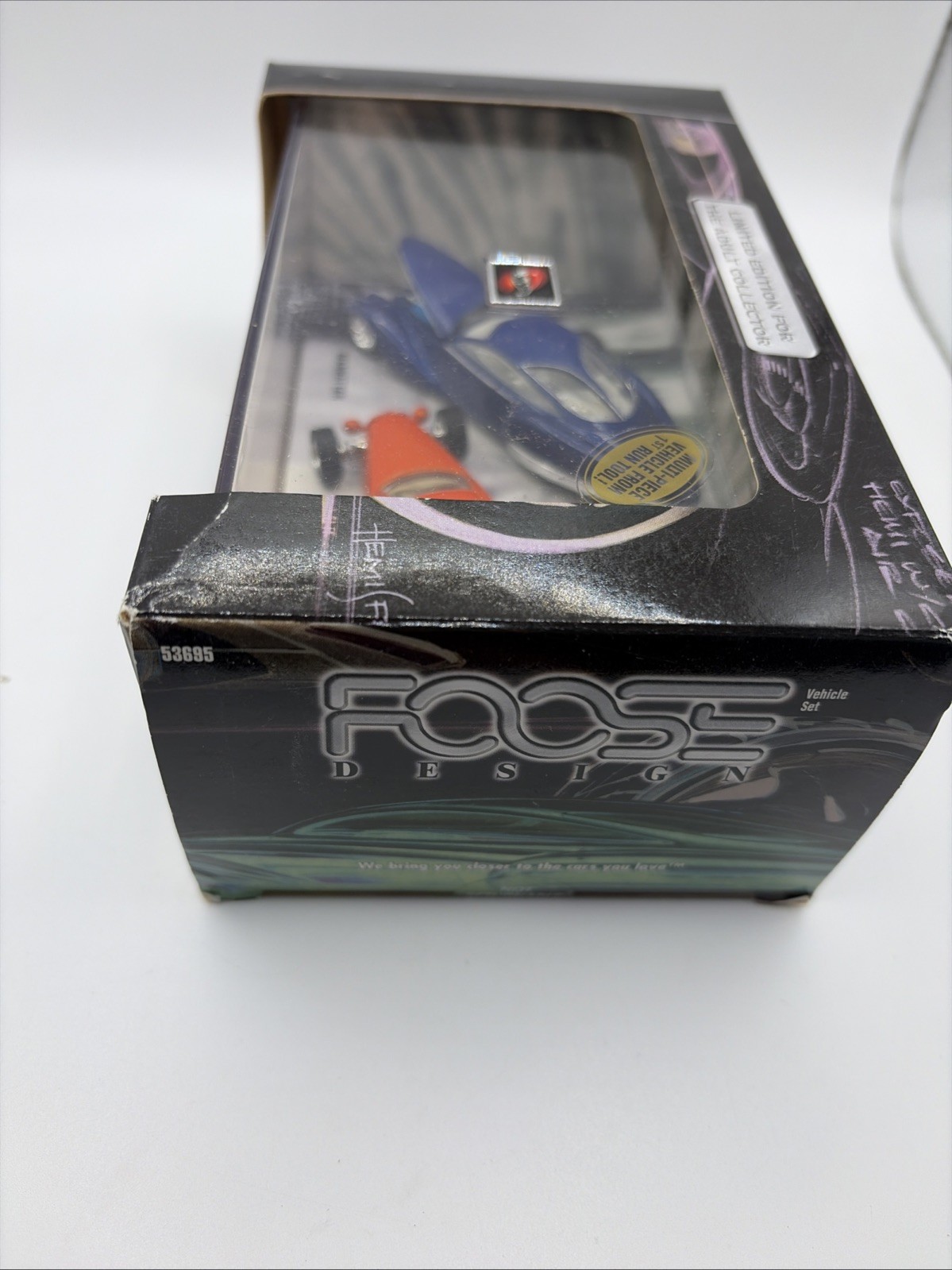 2001 Hot Wheels 100% Foose Design 2-Car Set #53695 Manhattan and Hemisfear NEW