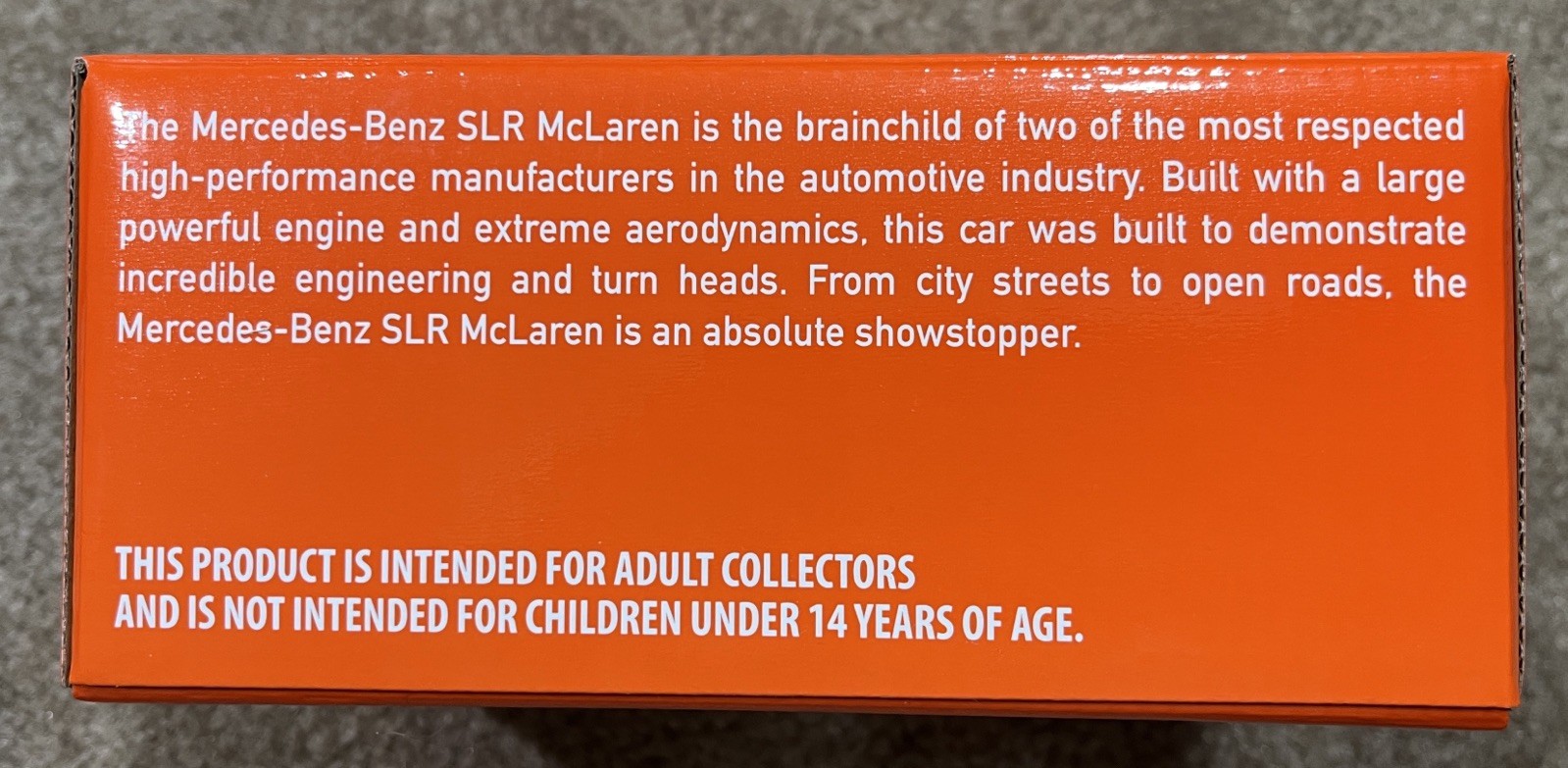 Matchbox Mercedes-Benz SLR McLaren Collectors Edition (NEW & SEALED IN BOX)