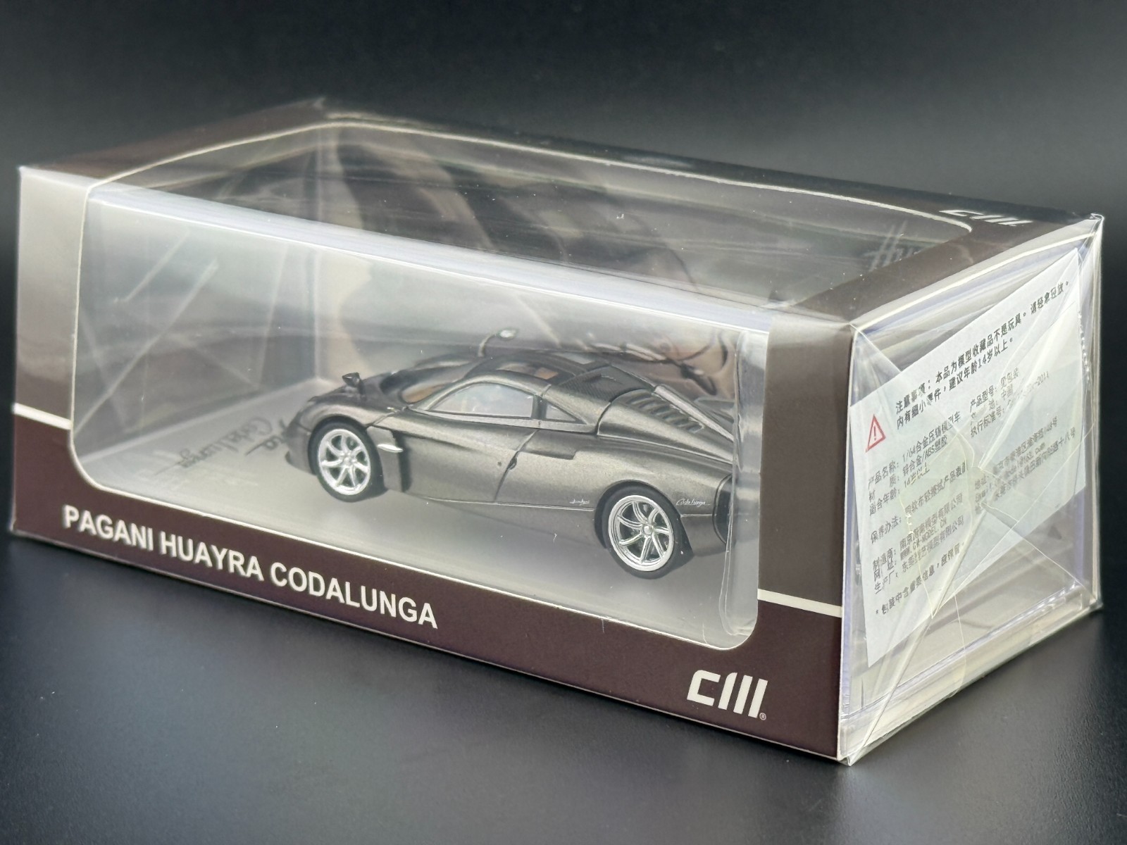 CM Model Pagani Codalunga Gray – Limited Edition 1/64