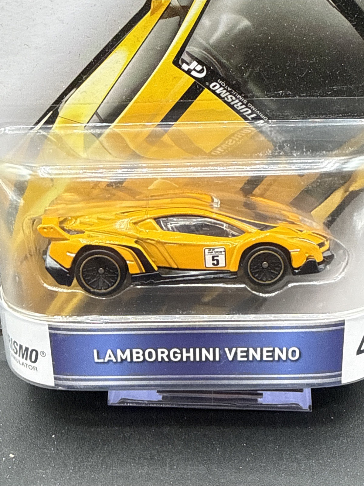 2016 Hot Wheels Premium LAMBORCHINI VENENO yellow 4/5 GRAN TURISMO real driving