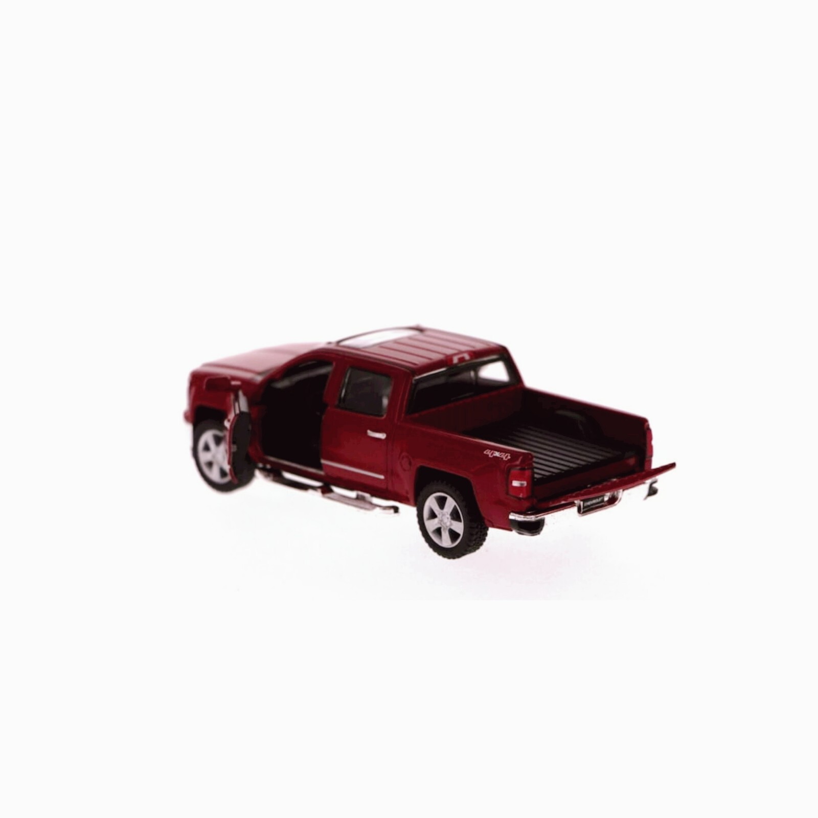 5381D BYKinsmart 5″ 2014 Chevrolet Silverado Truck Diecast Model Toy 1:46 Red