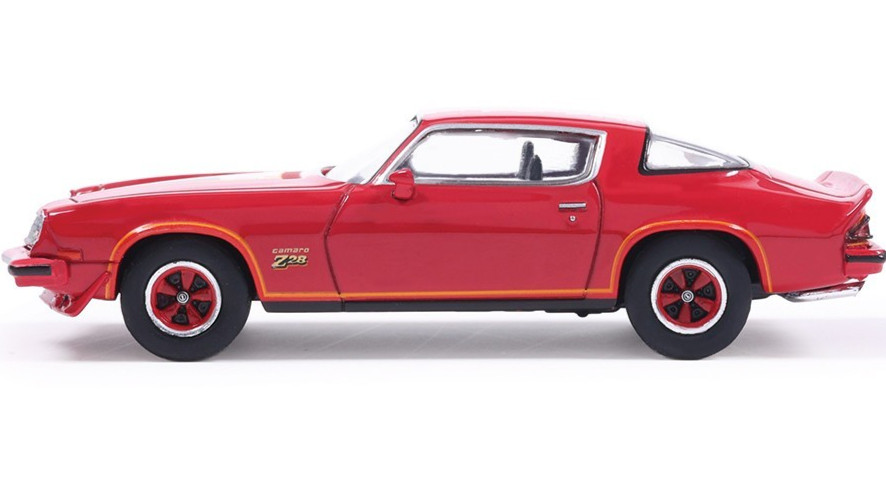 IXO AMERICA 1:64 1977 Chevrolet Camaro Z28 – Light Red – AI64010
