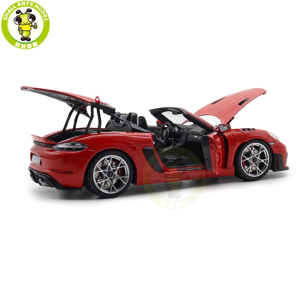 1/18 Porsche 718 Spyder RS 2023 Weissach Pack Norev 187271 Diecast Model Car