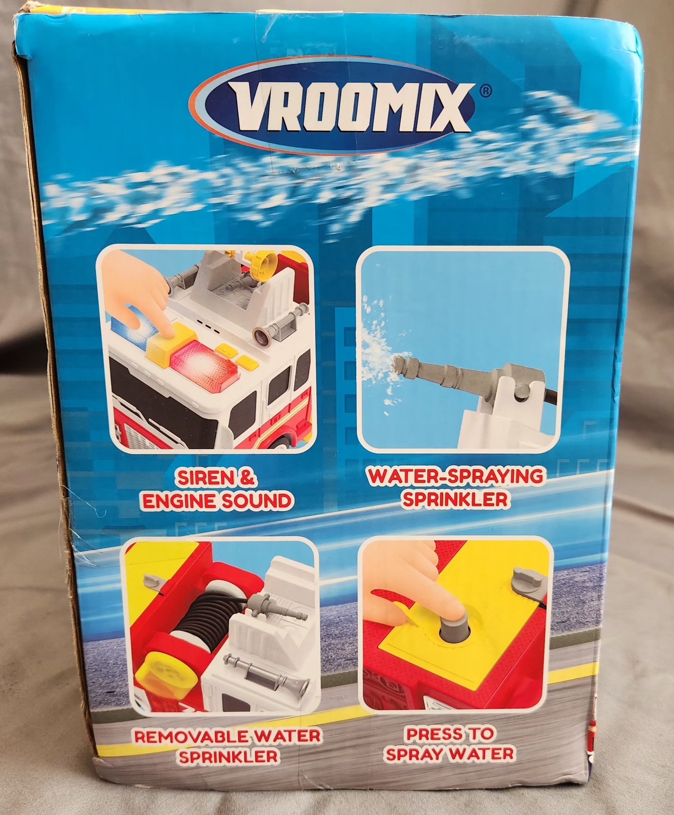 NEW 33 Inch MEGA LADDER FIRE TRUCK VEHICLE Toy Kids 3+ Years JOYIN in Box