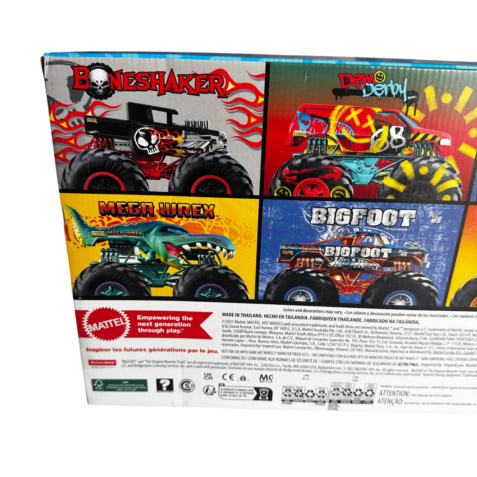 Hot Wheels Monster Trucks Live Diecast Car 8 Pack 1:64 2024