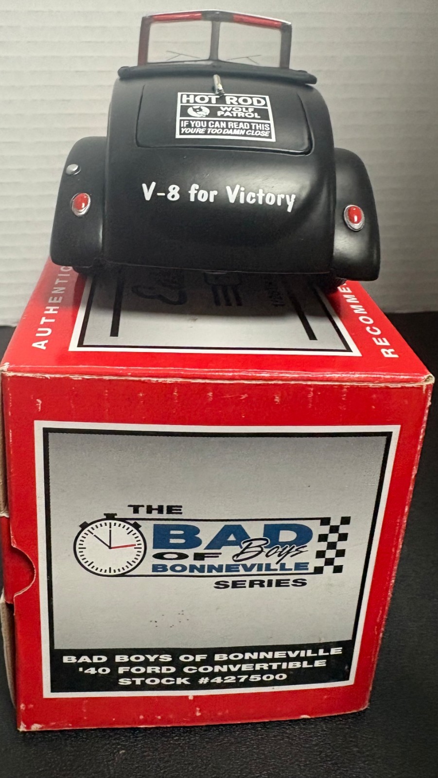 THE BAD BOYS OF BONNEVILLE SERIES 1940 FORD CONVERTIBLE STOCK CAR – AWESOME
