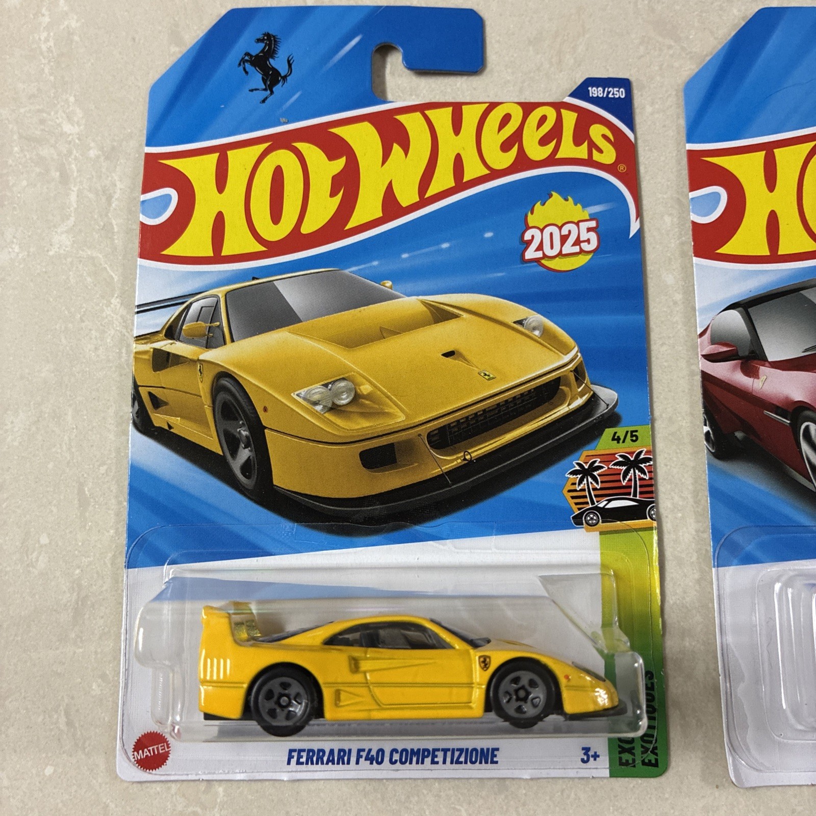 Hot Wheels Lot: Ferrari F40 Competizione, SF90 Stradale, 12Cilindri 2025/2026