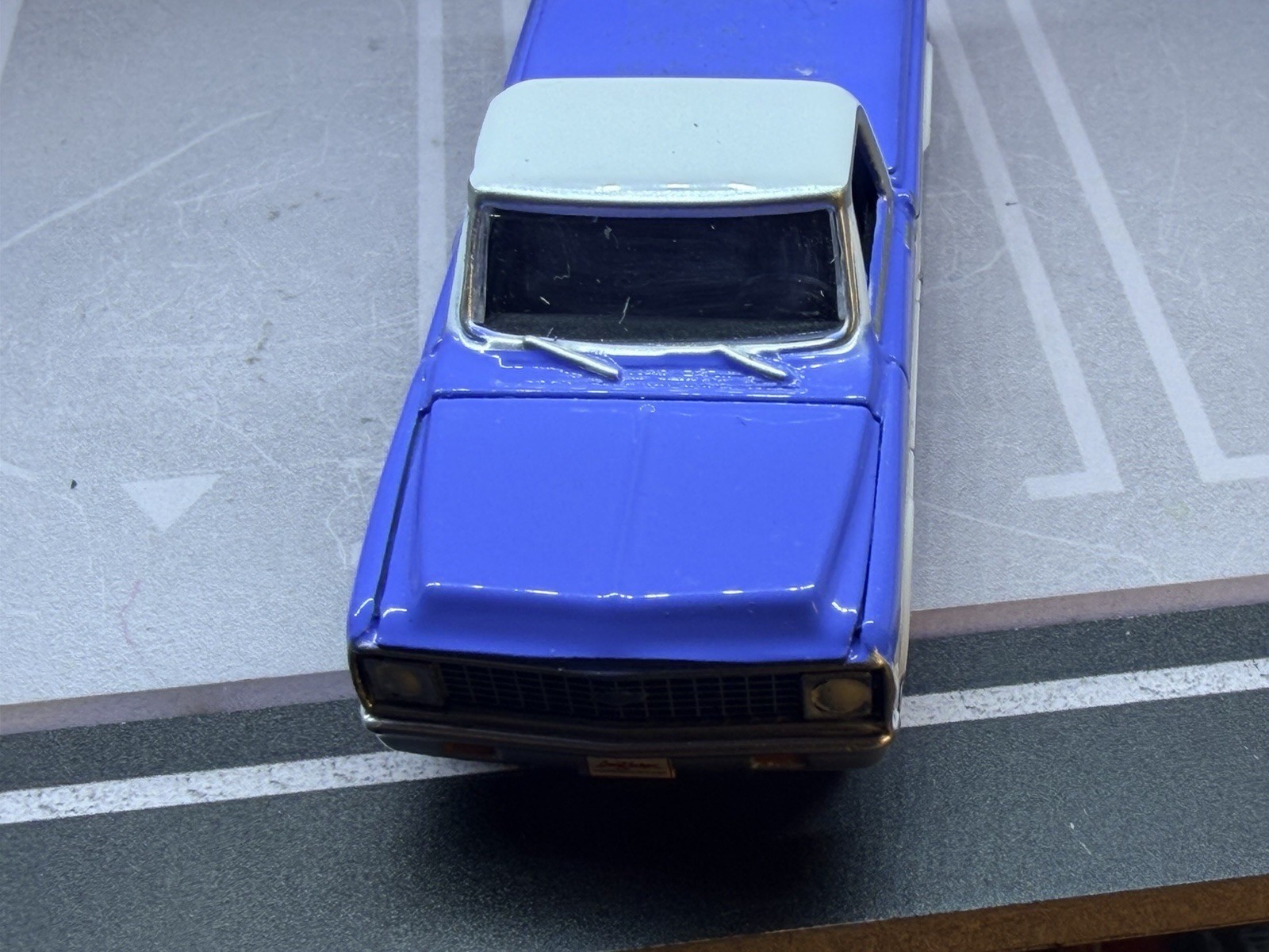 1971 CHEVROLET C-10 SUPER CHEYENNE PICKUP 2024 GREENLIGHT loose on 3D wheels