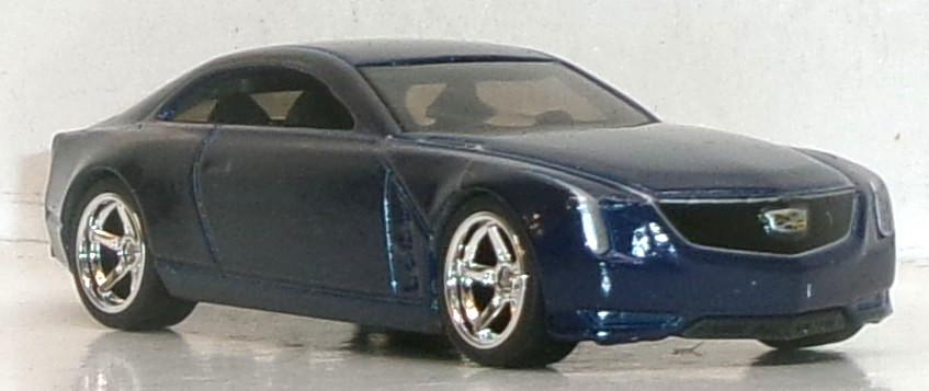 LOOSE 2020 HOT WHEELS 1:64 DARK BLUE CADILLAC ELMIRAJ WHEEL SWAP REAL RIDERS