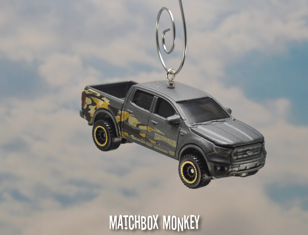 2019 Ford Ranger Pickup Truck Custom Christmas Tree Ornament 4X4 Adorno Camo