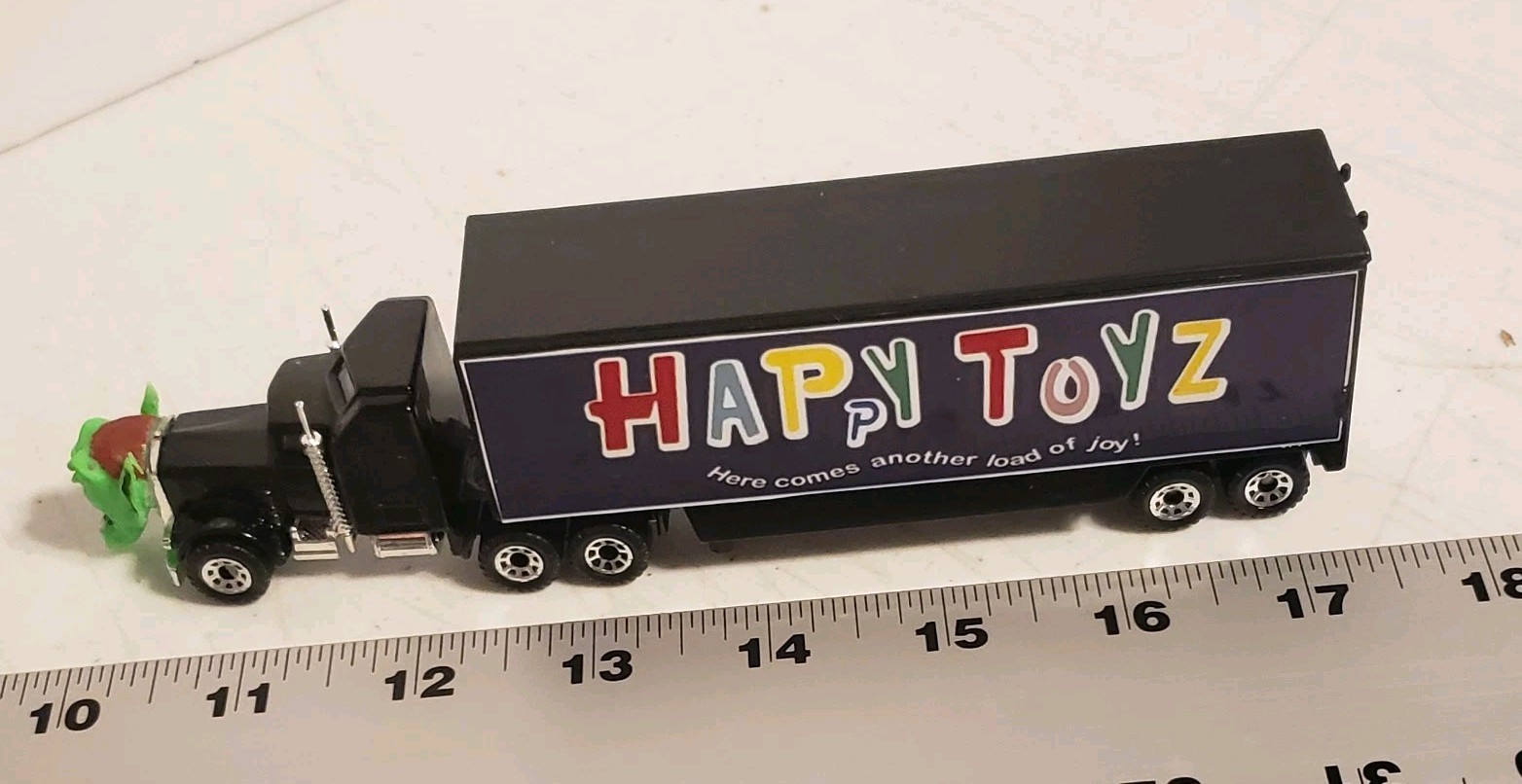 Maximum Overdrive Green Goblin Happy Toys 1/87 RIG SEMI TRUCK Custom Made HO