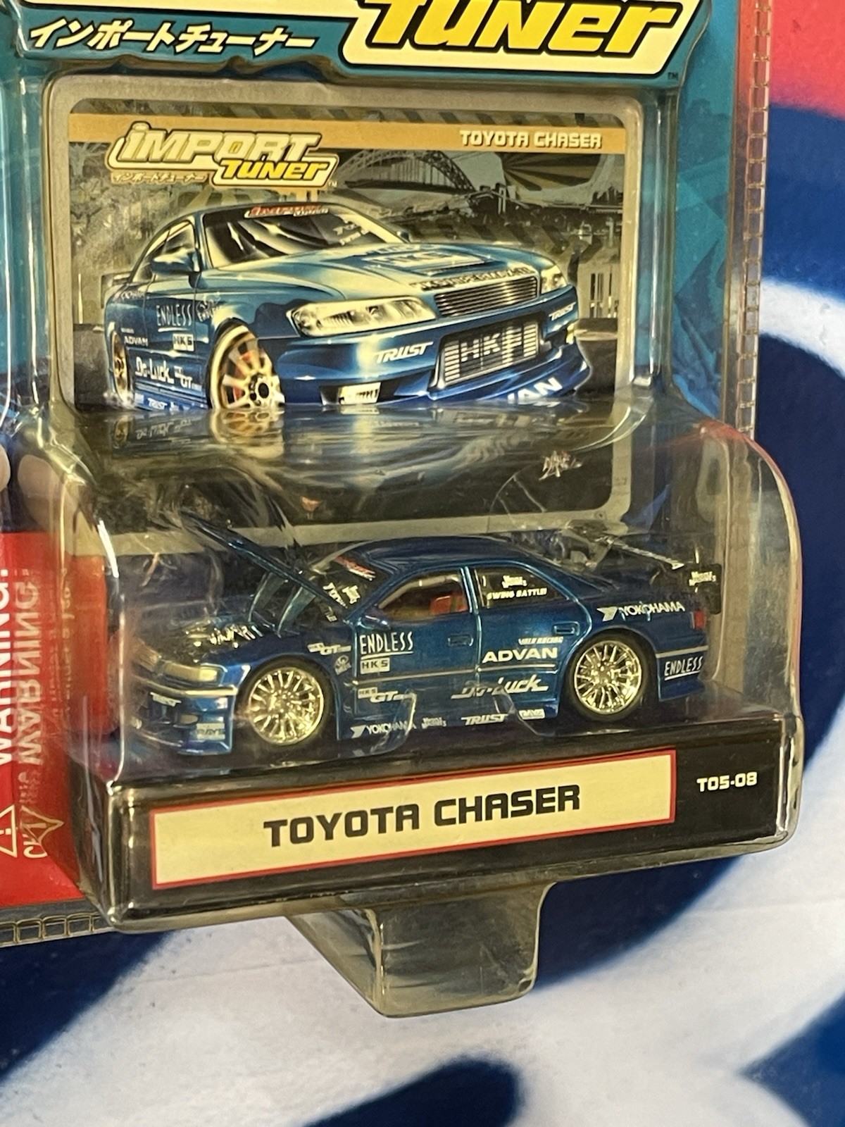 Rare 2005 1:64 Muscle Machines Import Tuner Toyota Chaser Brand New