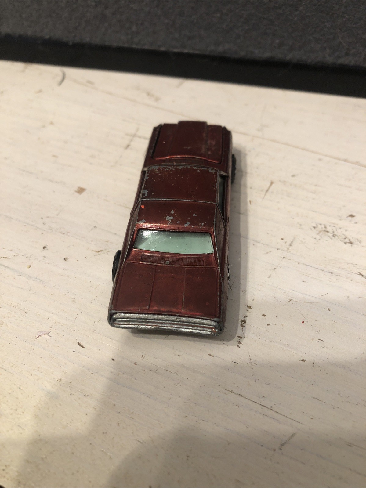 3 Vintage Johnny Lightning Topper 1969 1-Red,2-bronze Custom Thunderbird Redline