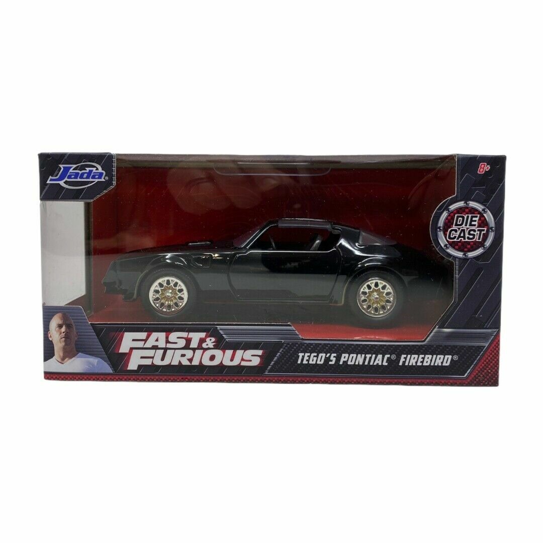 Fast And Furious Tego’s Pontiac Firebird T-Top JADA Diecast Toy Car 5″ 1:32