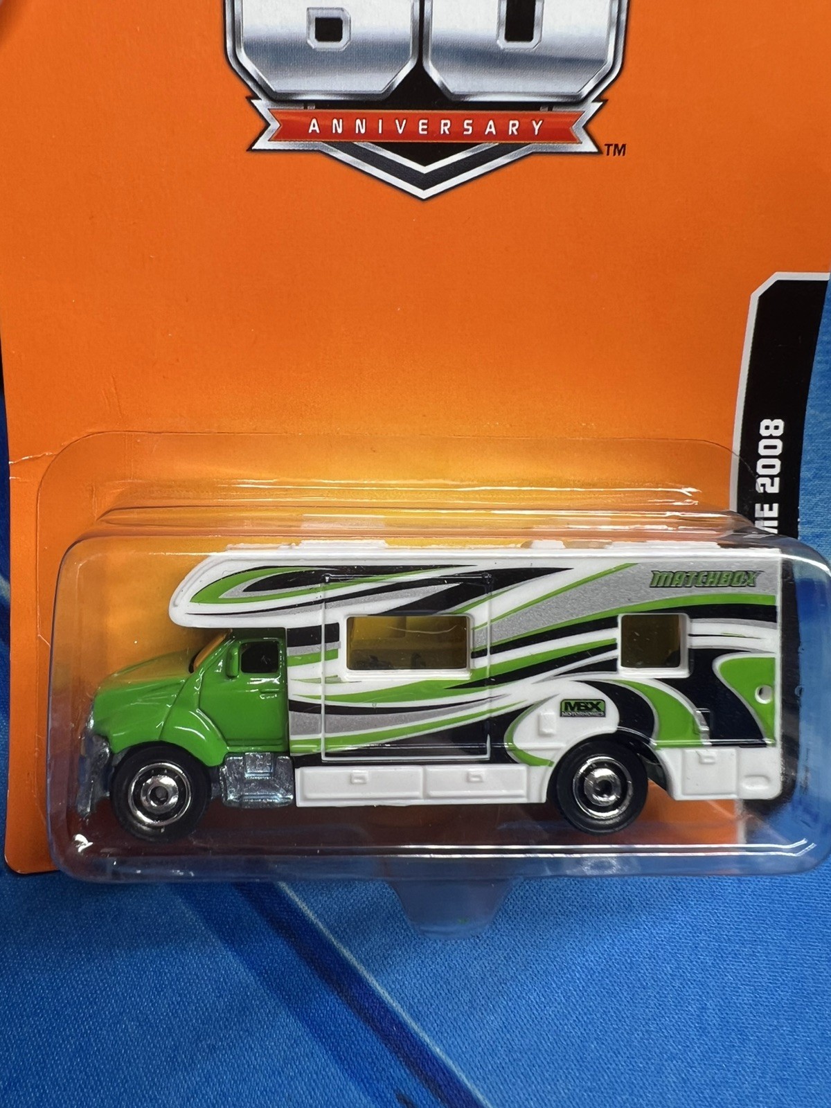 Matchbox 2012 60th Anniversary MBX Motor Home 2008 – NEW – BDM82