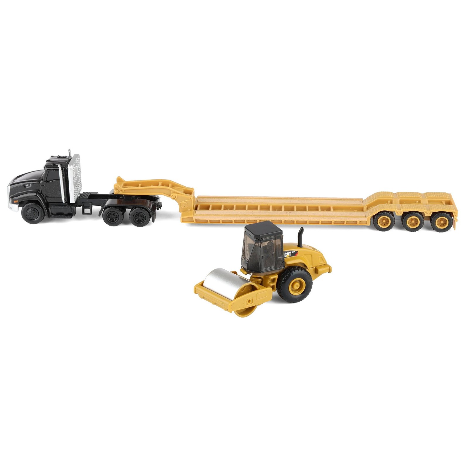 Diecast Masters 1/87 Kenworth T880 Semi Truck & CAT Roller 84425
