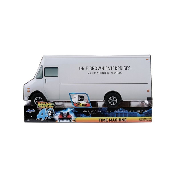 Back To The Future 40th Anniversary Time Machine 1:24 Scale Model – Jada 36849