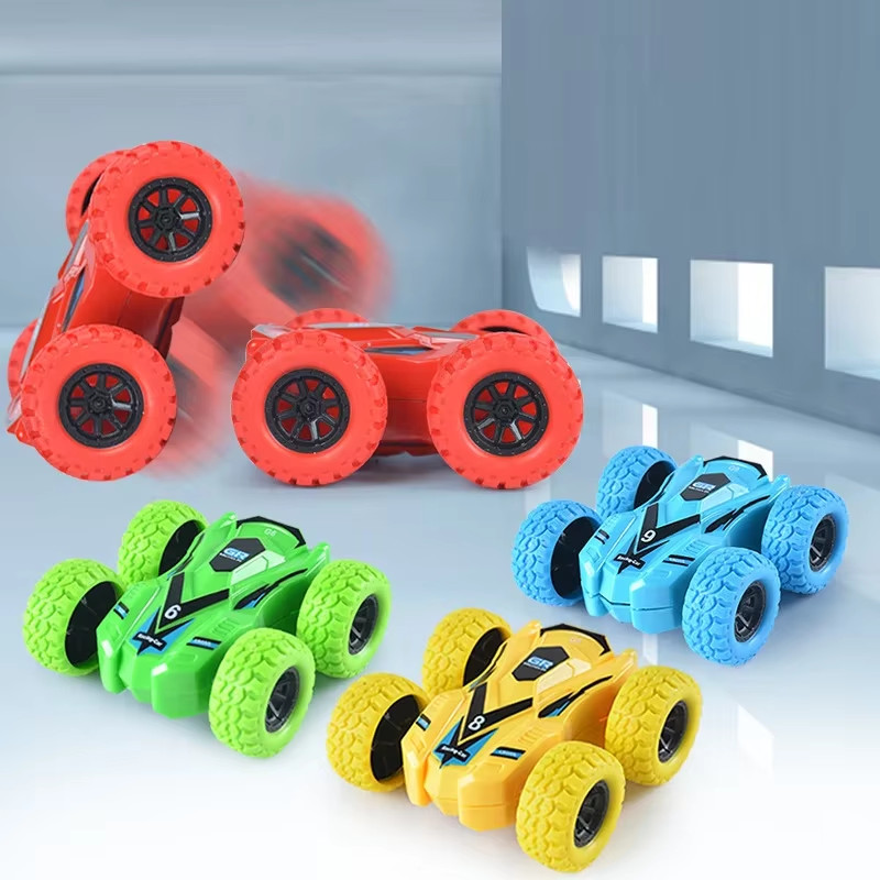 Children’S Toy Car Fun Double-Sided Car Inertial Safety Anti-Collision Anti-Fall