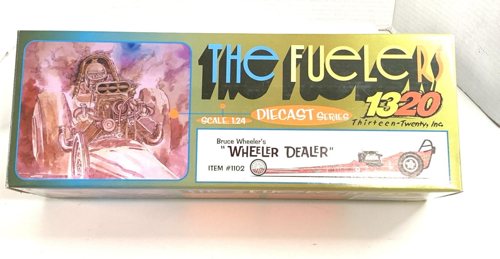 The Fuelers 1320 Bruce Wheeler’s WHEELER DEALER 1/24 Dragster #1102 NIB