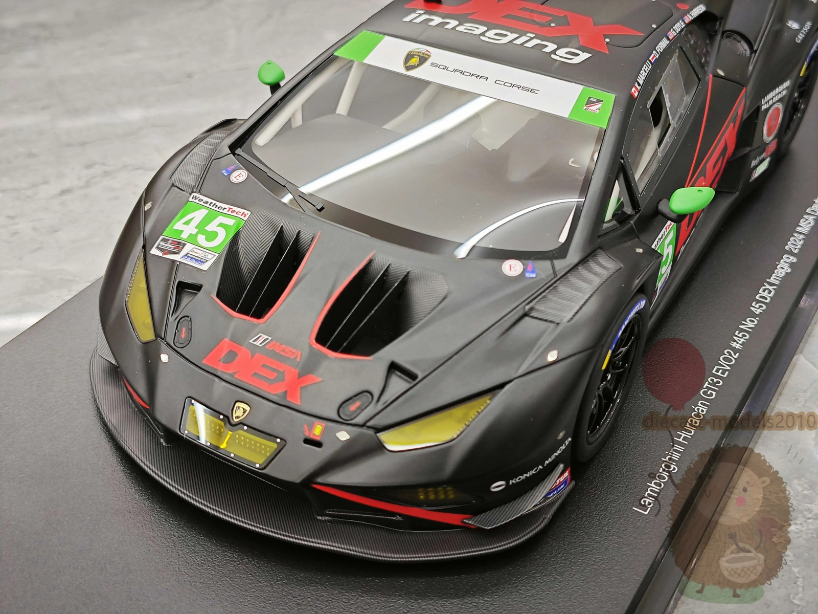 Topspeed 1:18 Lamborghini Huracan GT3 EVO2 2024 Resin Diecast Model Car Gifts