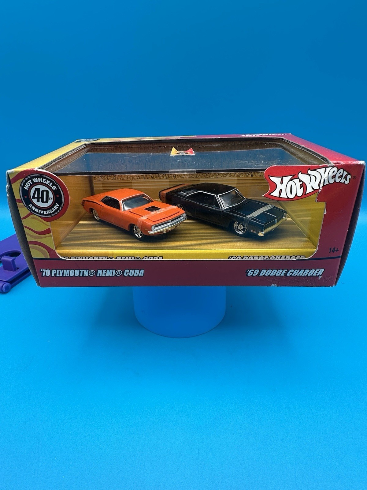 Hot Wheels 40th Boulevard Burners ’70 Plymouth Hemi Cuda ’69 Dodge Charger S2b