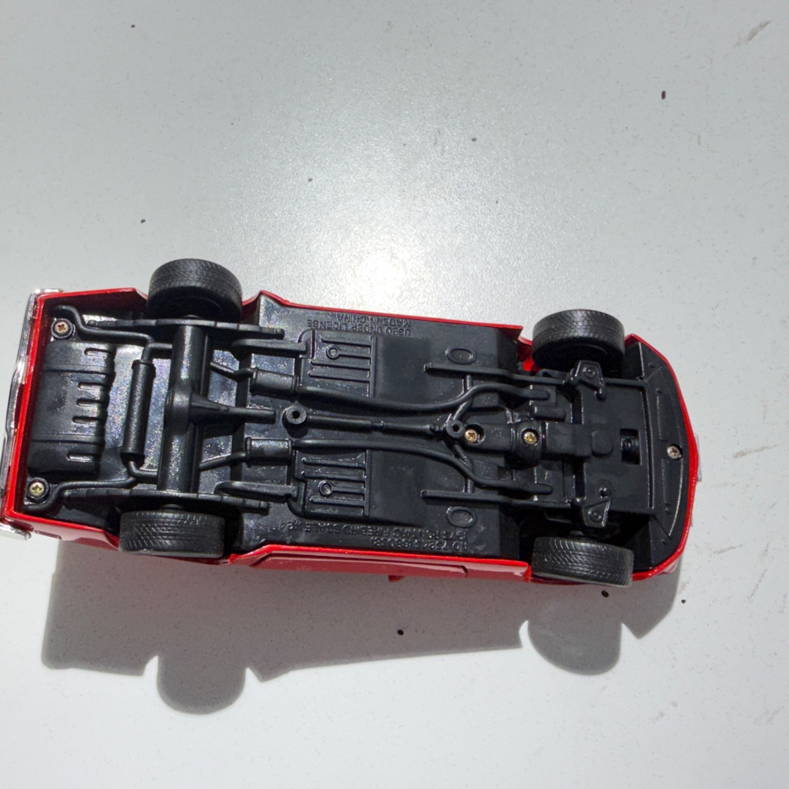 Motor Max 1:24 Diecast 1973 Pontiac Firebird Trans Am Red No Box