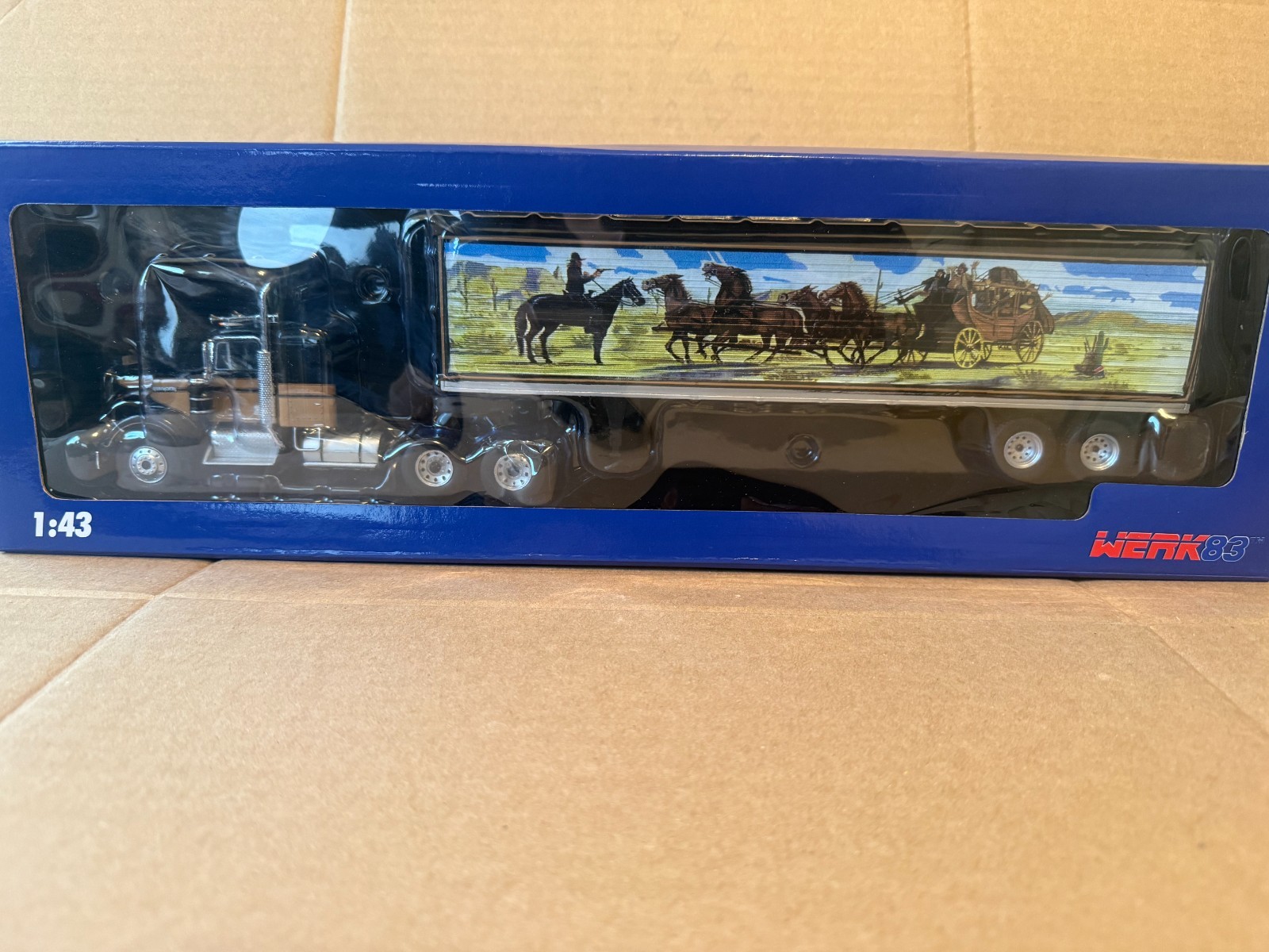 Kenworth W925 Semi-trailer truck Smokey and the Bandit (1977) 1:43
