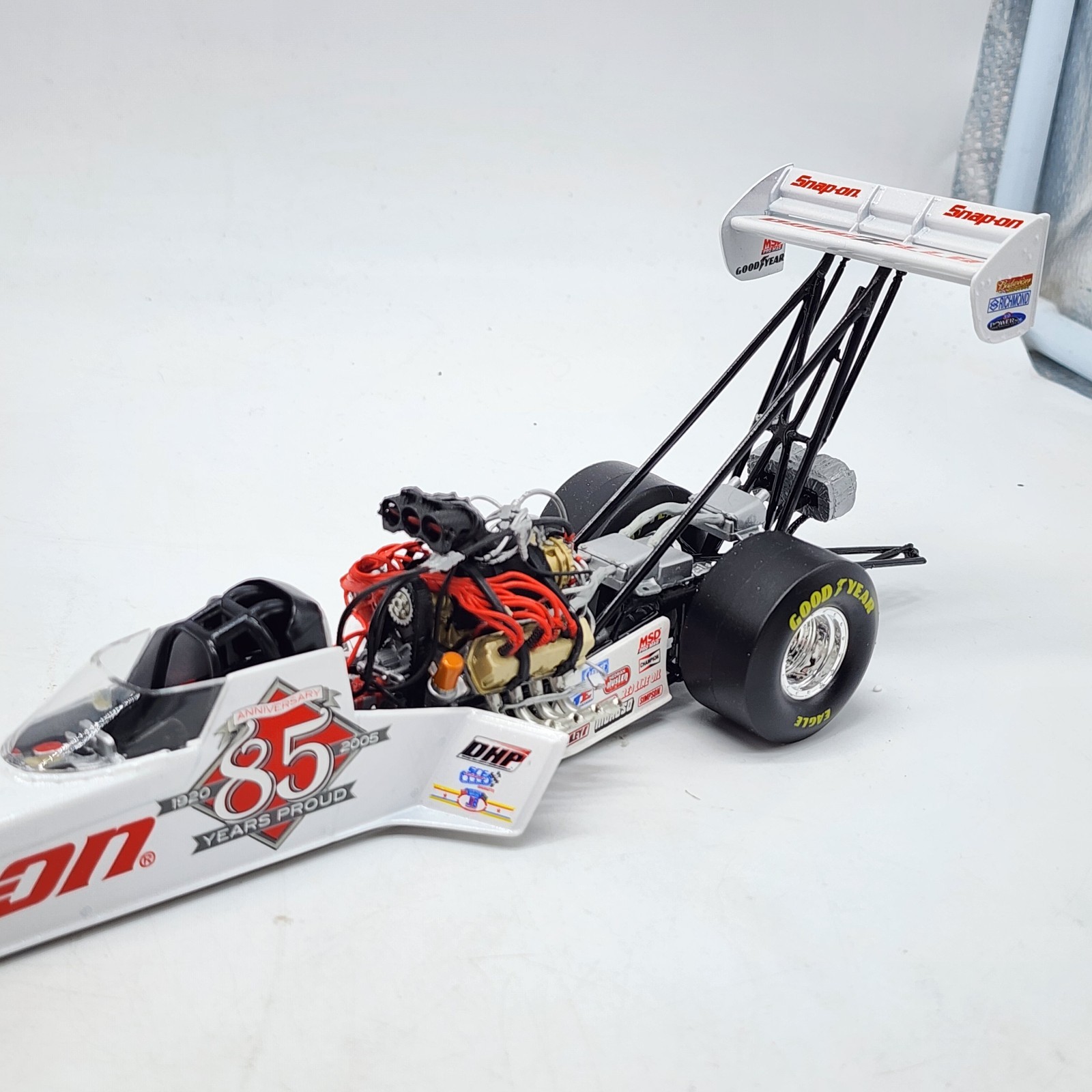 5A Doug Herbert 85th Anniversary 2005 Top Fuel Dragster 1:24 Snap-On Rare HTF
