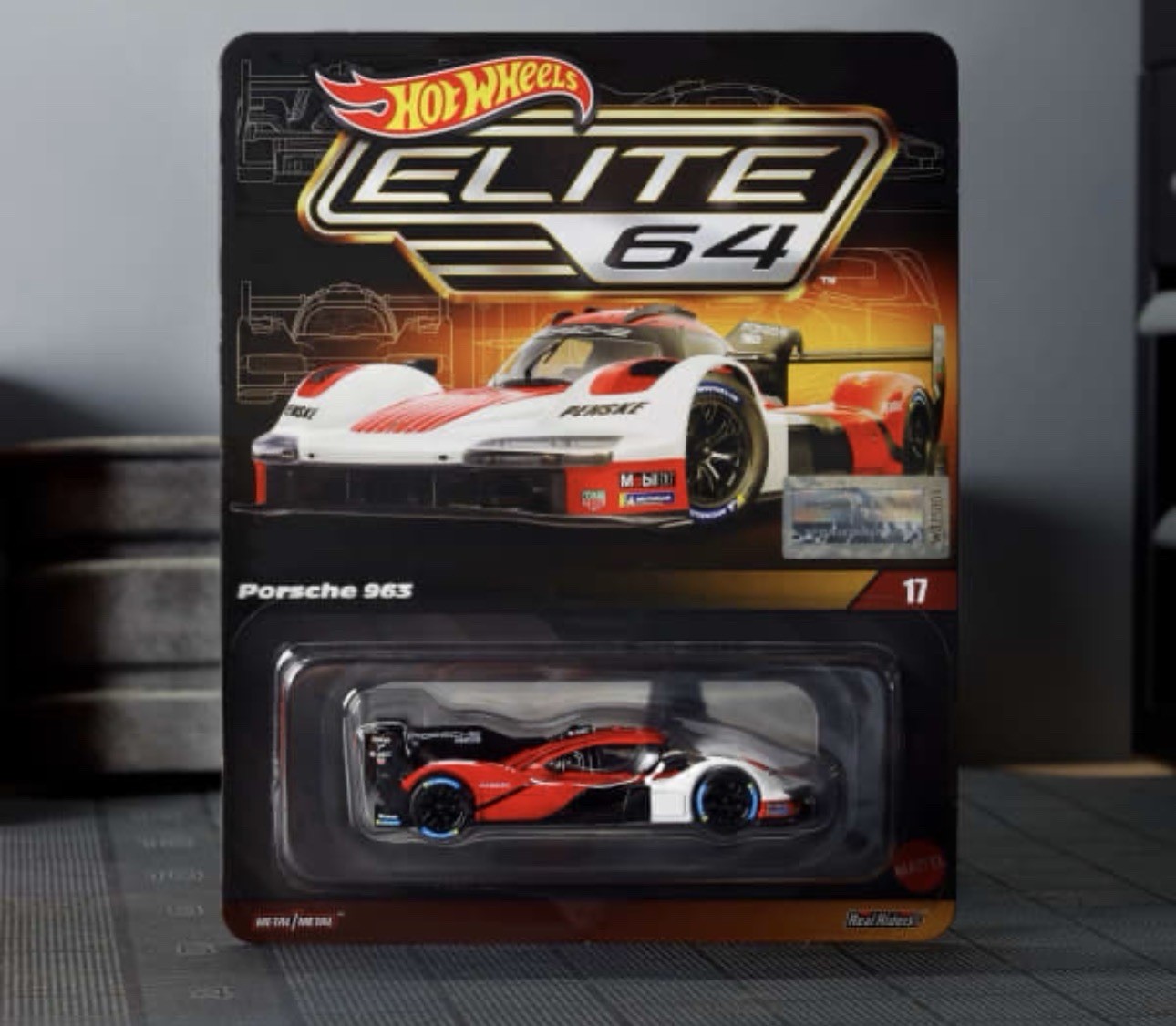 2025 Hot Wheels Elite 64 # 17 Penske Porsche 963 New Sealed JCP46