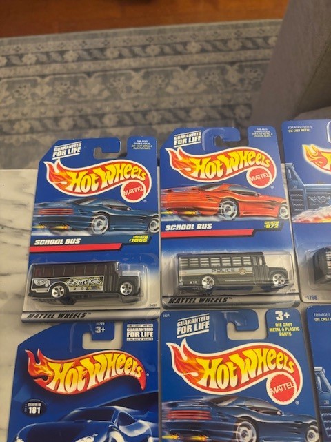 Hot Seat Bus Collection (Police Bus, School Bus, and more variations) NIB