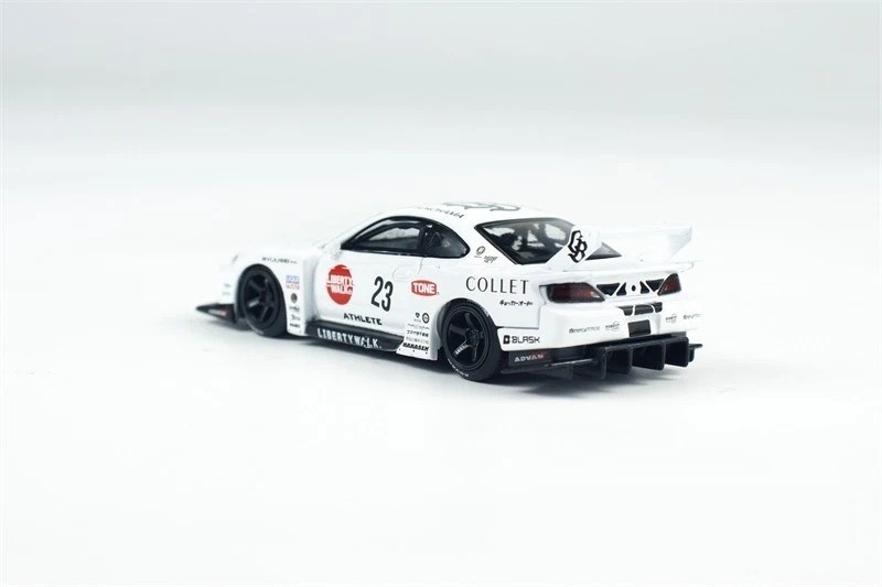Mini GT 1:64 Nissan LB-Super Silhouette S15 SILVIA ATHLETE White MGT01054-P10