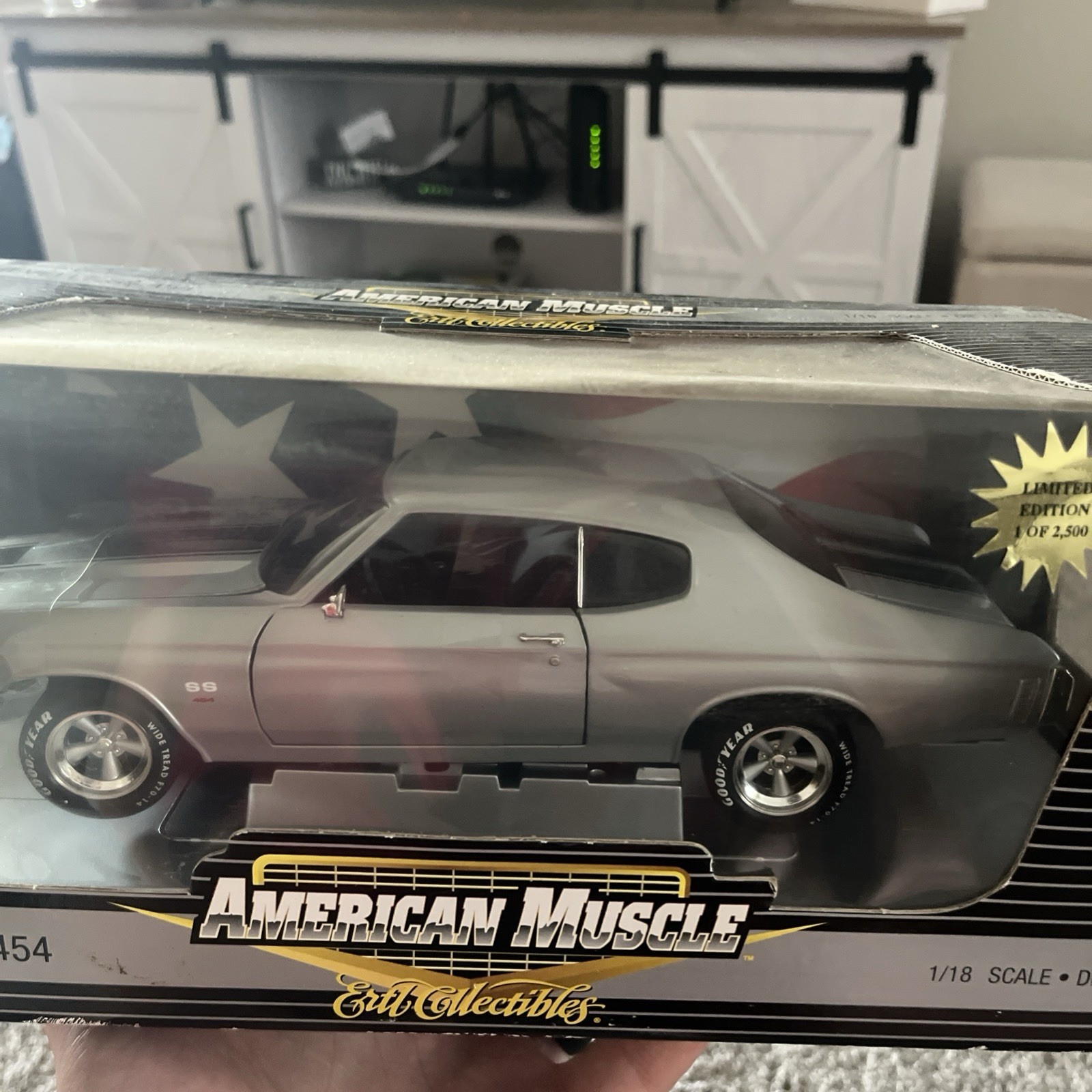 Ertl American Muscle 1970 Chevy Chevelle SS 454 1:18 Scale Diecast Car LE New