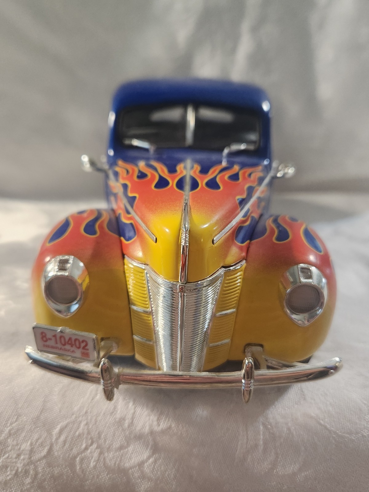 ERTL 1940 Ford Street Rod Die-Cast Car 1:18 Blue