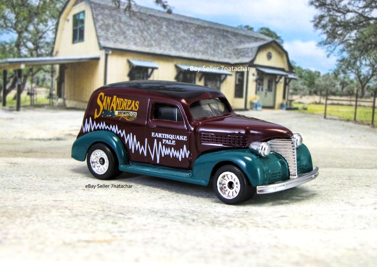 1939 Chevy Panel Truck Craft Beer Brewery Delivery Wagon G